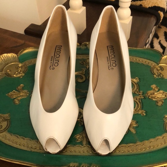 Bandolino Shoes - Bandolino vintage White Elegant Heels